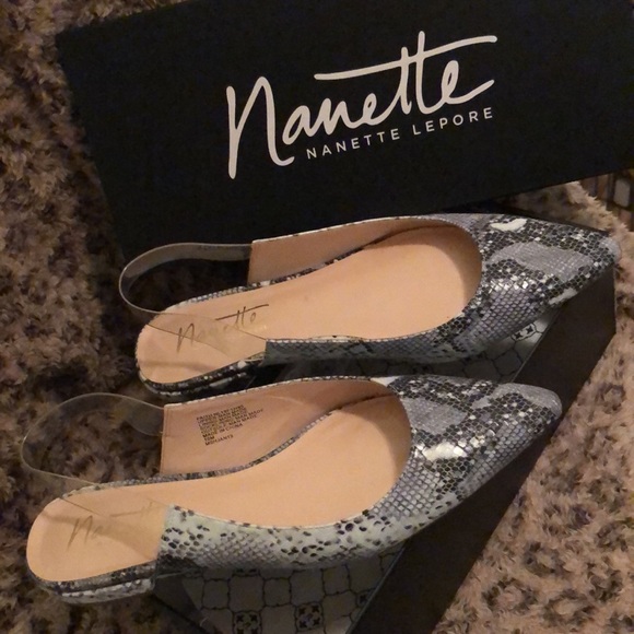 Grey Multi shoe (snakeskin look) - Picture 2 of 5